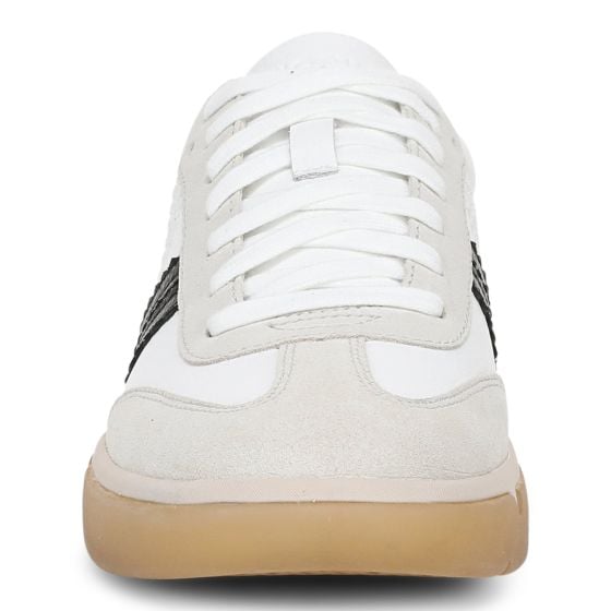 White Black Leather