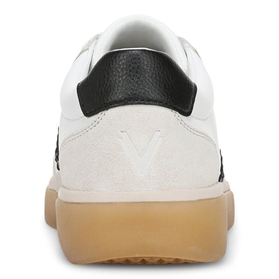 White Black Leather