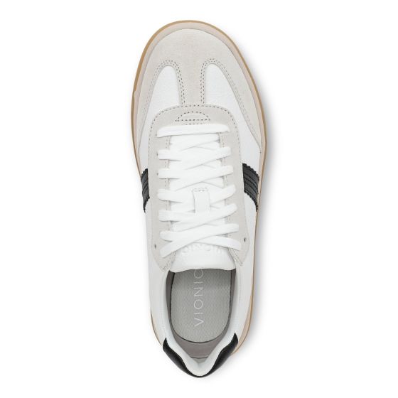White Black Leather
