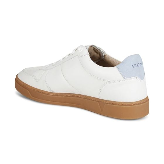 White Skyway Suede