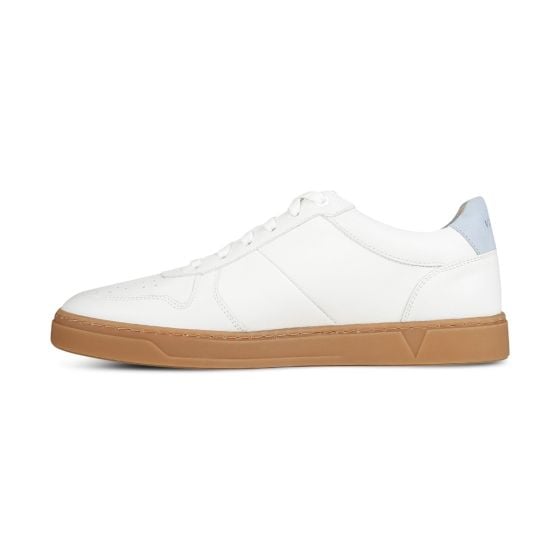 White Skyway Suede