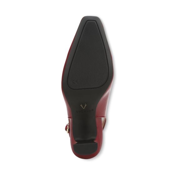 Cabernet Red Leather-Sole