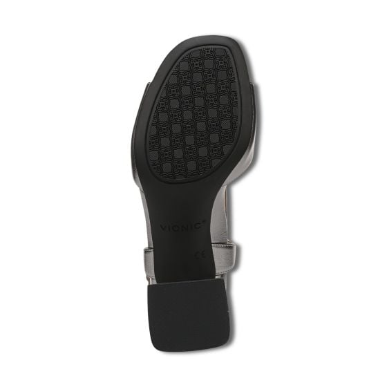 Pewter Leather-Sole