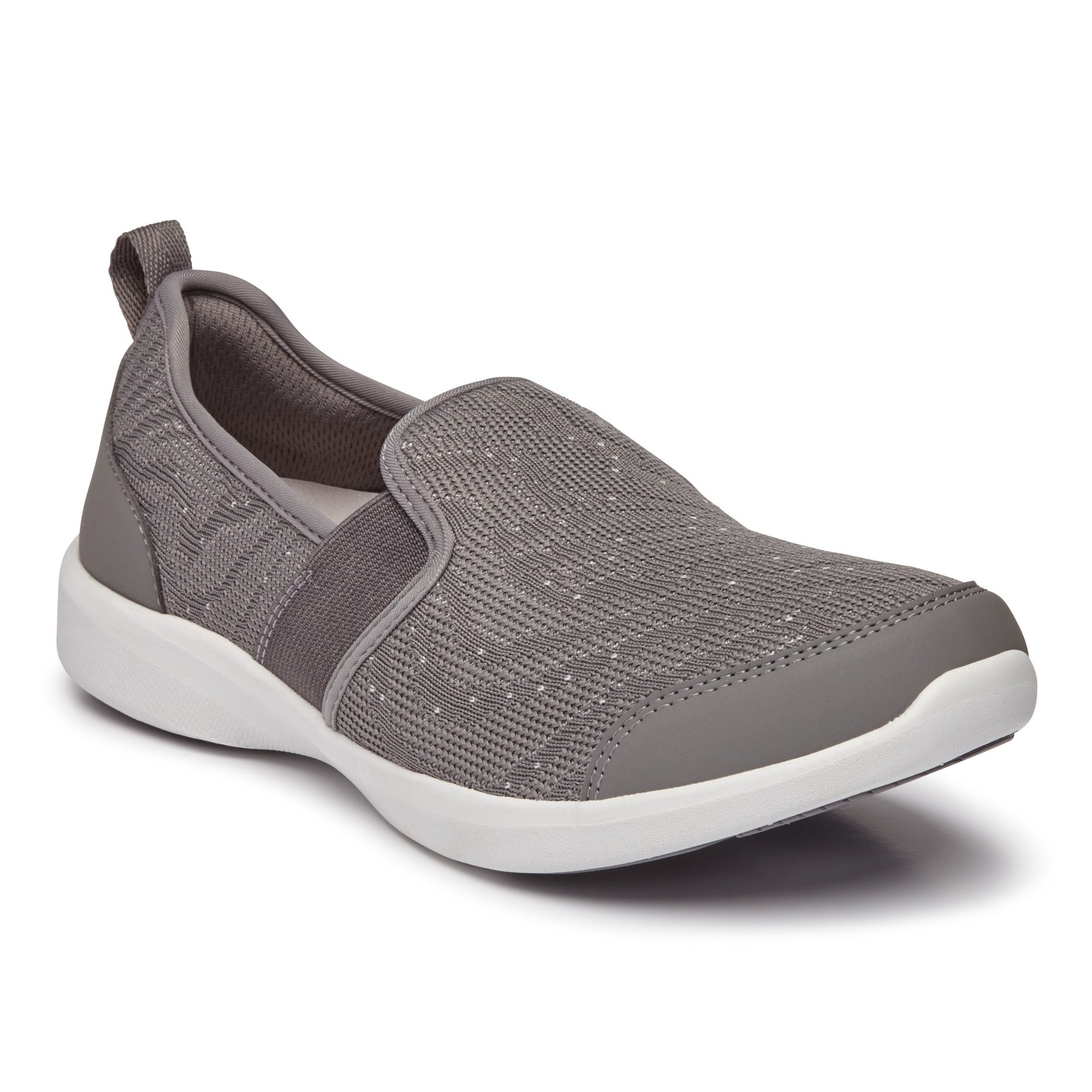 Vionic Womens Sky Roza Slip-on Sneakers Ladies Walking Shoes with Concealed Orthotic Arch Support