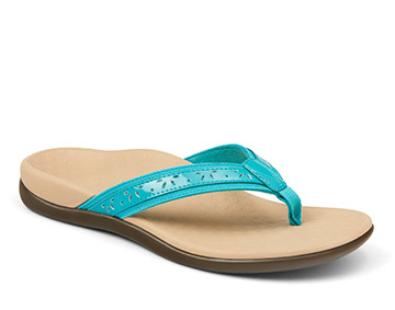 turquoise vionic sandals