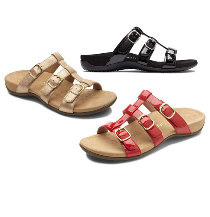 Vionic Misa Slide Sandal  Available Exclusively at QVC 