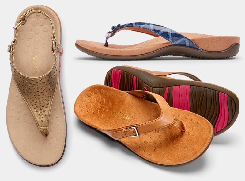 sandals with arch support for walking