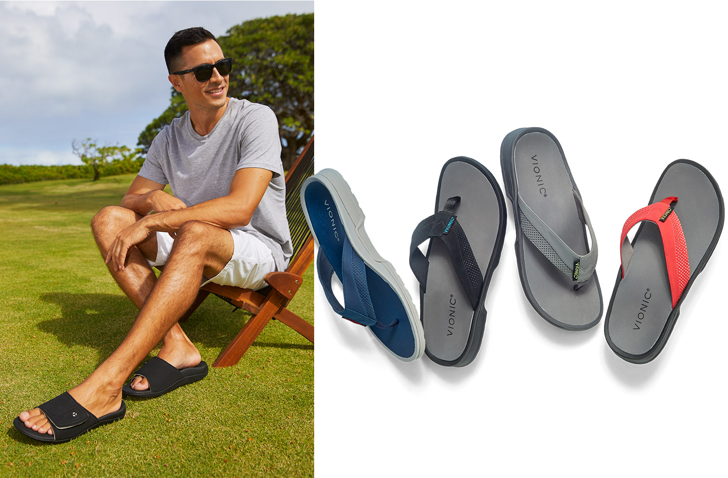 Comfortable Walking Sandals with Arch Support | Vionic Shoes