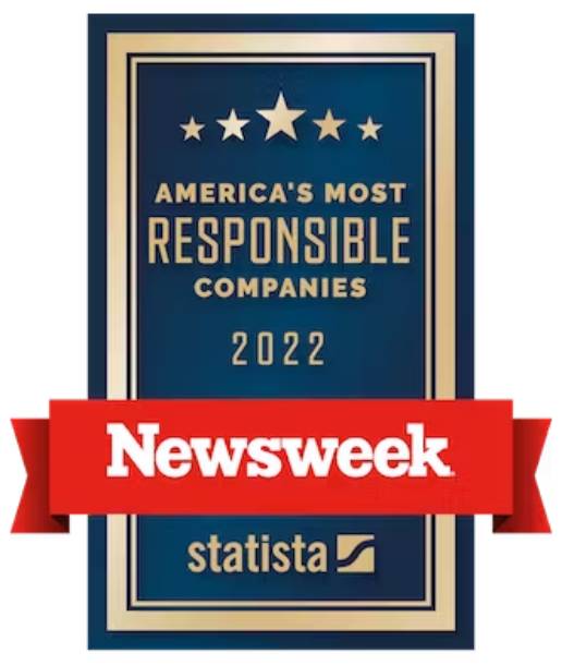 AMERICA'S MOST RESPONSIBLE COMPANIES - BY NEWSWEEK