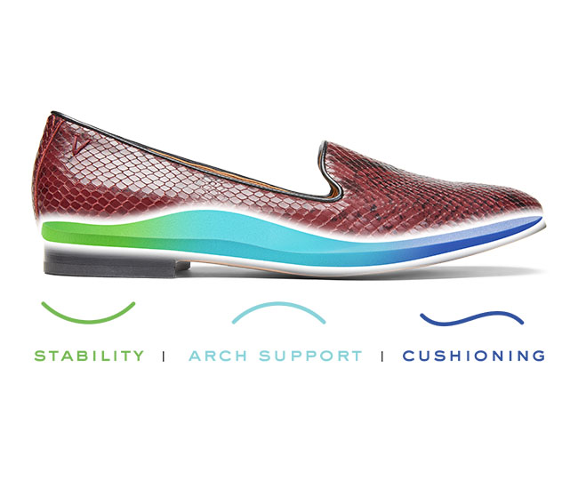 vionic willa slip on flat