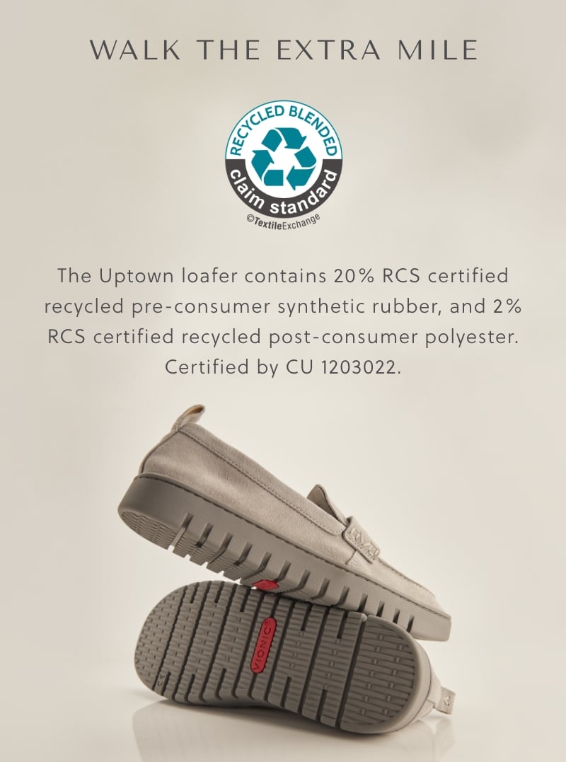 Uptown Loafer - 20% RCS certified recycled