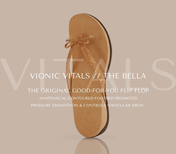 Bella Toe Post Sandal - Vionic Vitals