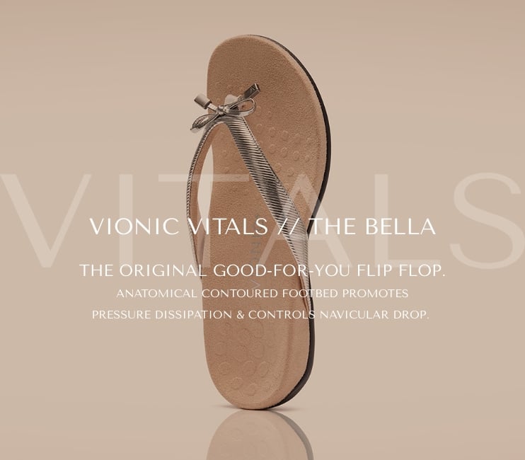 Bella Toe Post Sandal - Vionic Vitals