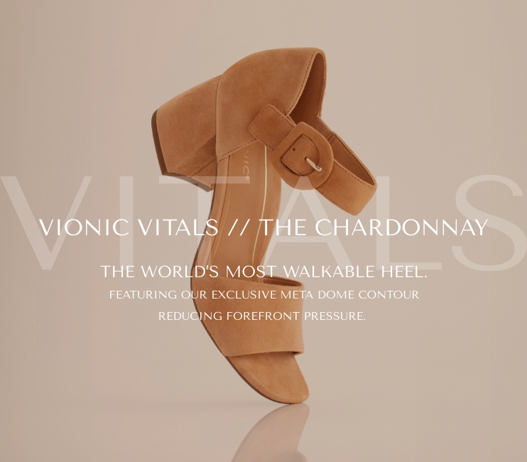 Chardonnay Heeled Sandal - Vionic Vitals