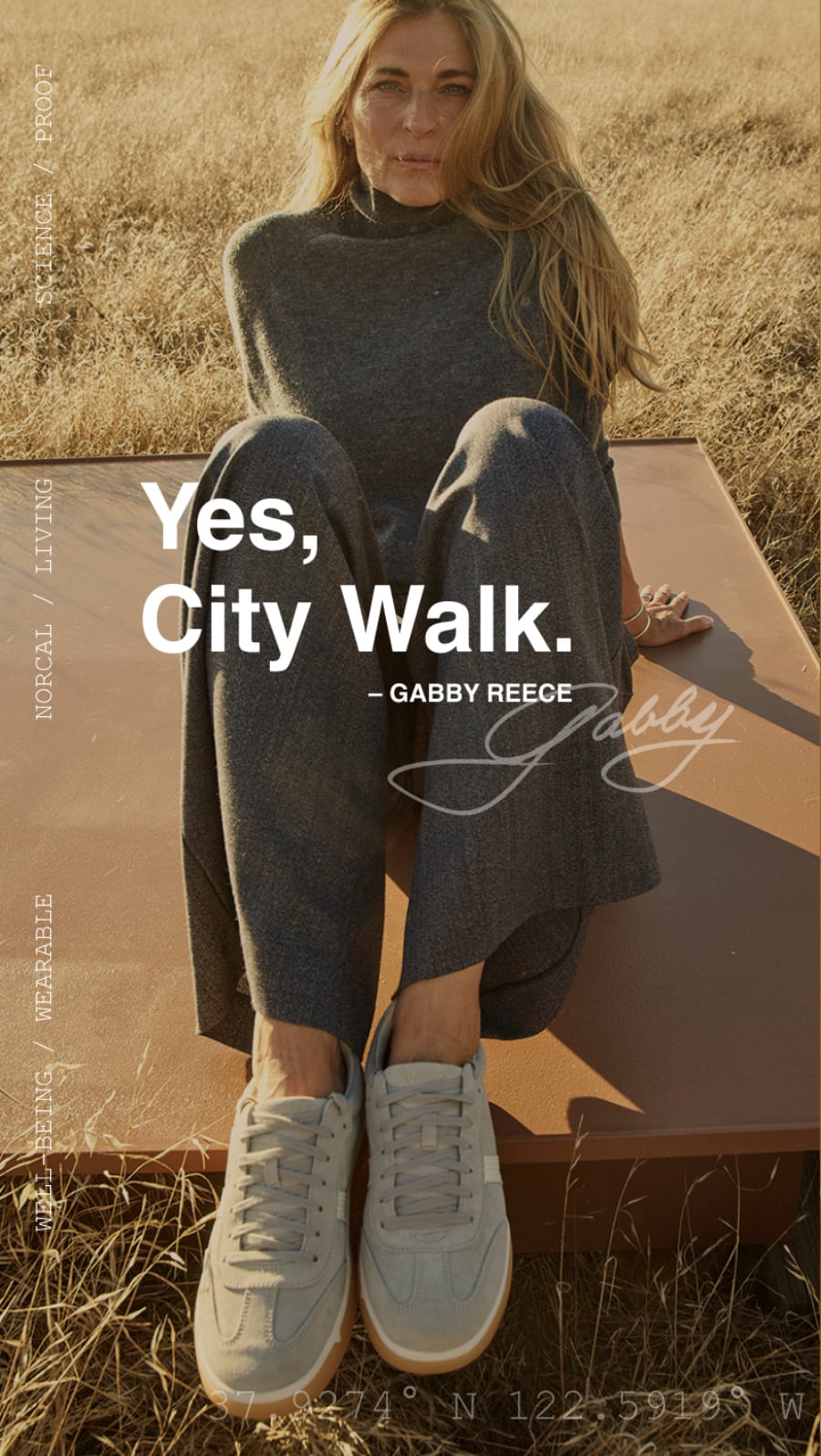 Yes, City Walk. - Gabby Reece