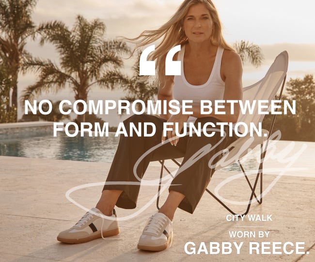 City Walk Sneaker On Gabby Reece