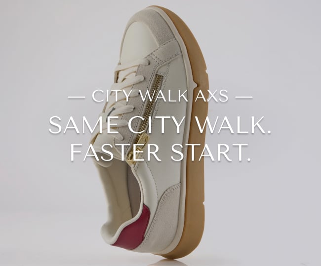 City Walk AXS Sneaker Technology